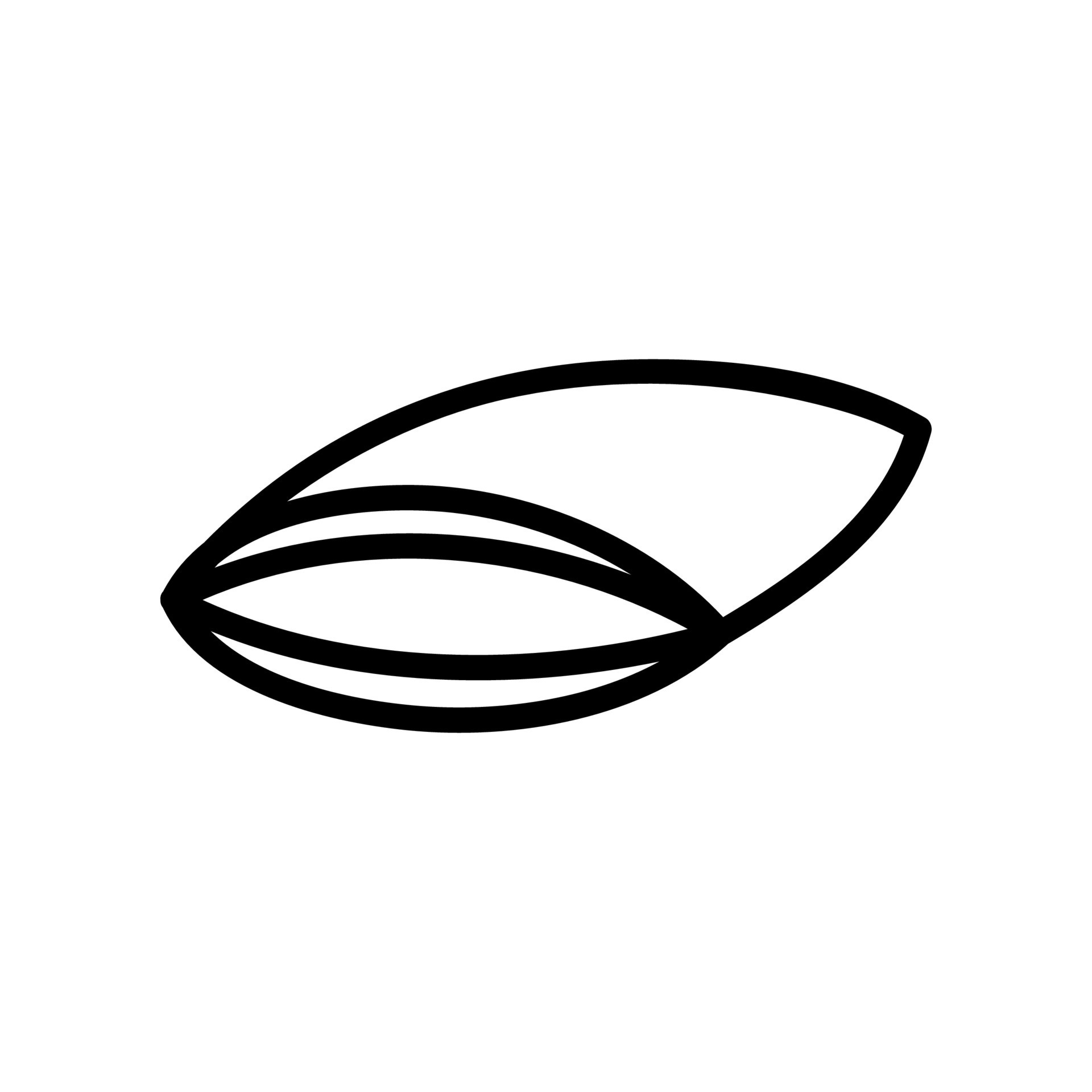 open pillow in pillowcase icon vector outline illustration 9757558