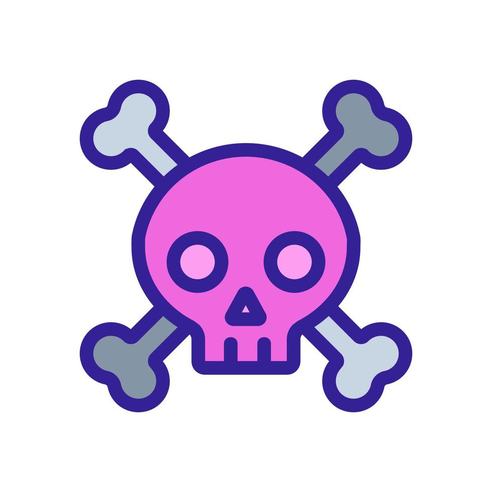 hilarious roger icon vector. Isolated contour symbol illustration vector