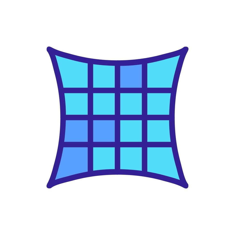 cushion icon vector outline illustration