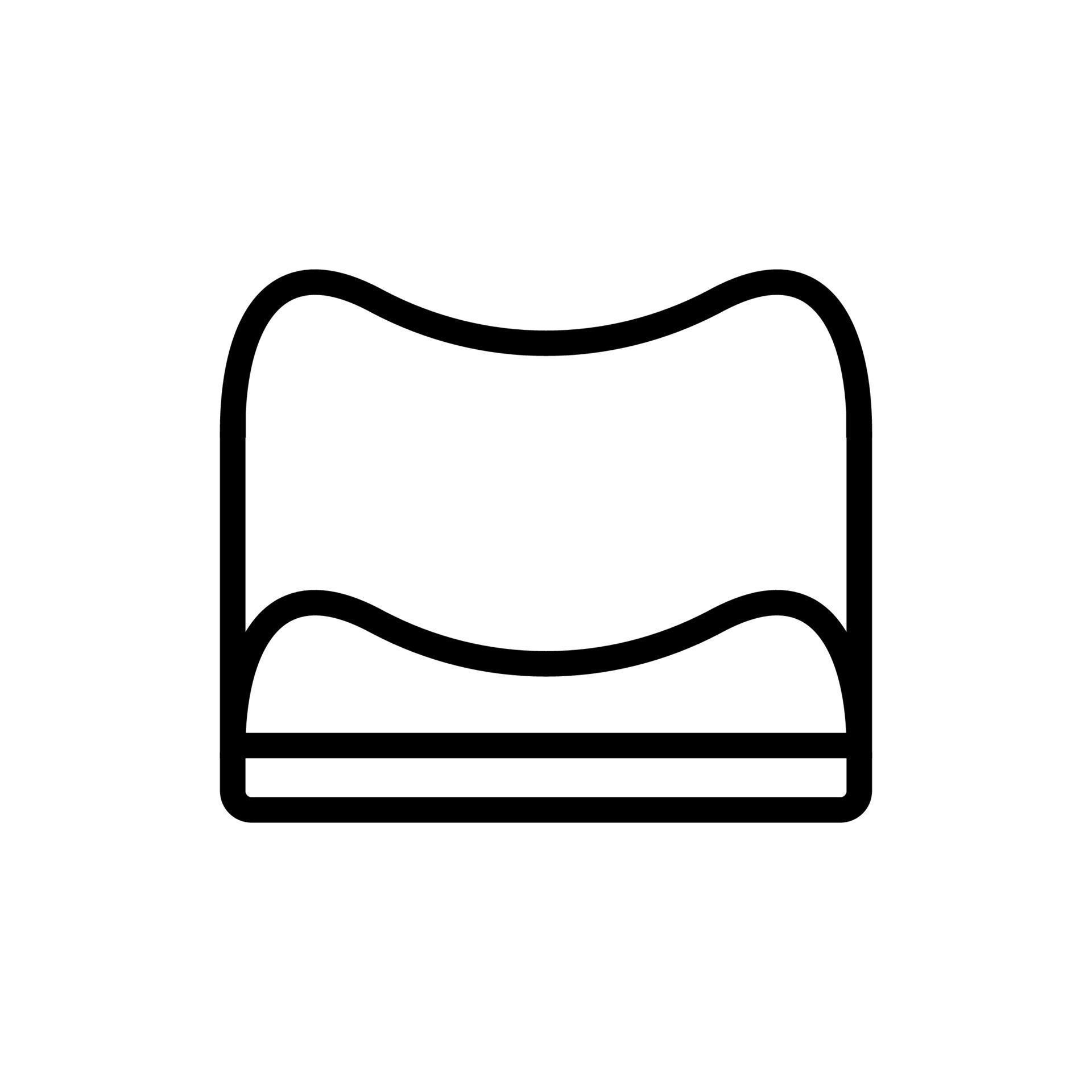 owl pillow icon vector outline illustration 9758043 Vector Art at Vecteezy