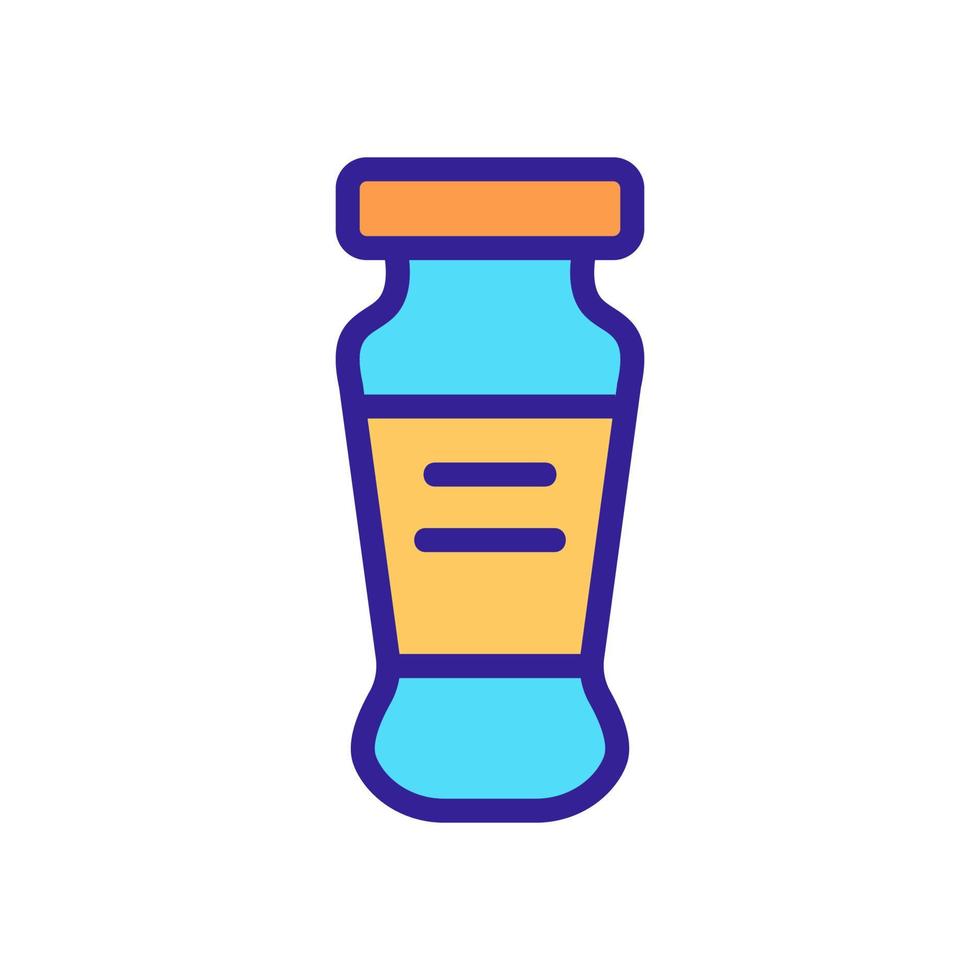 long pickling jar icon vector outline illustration