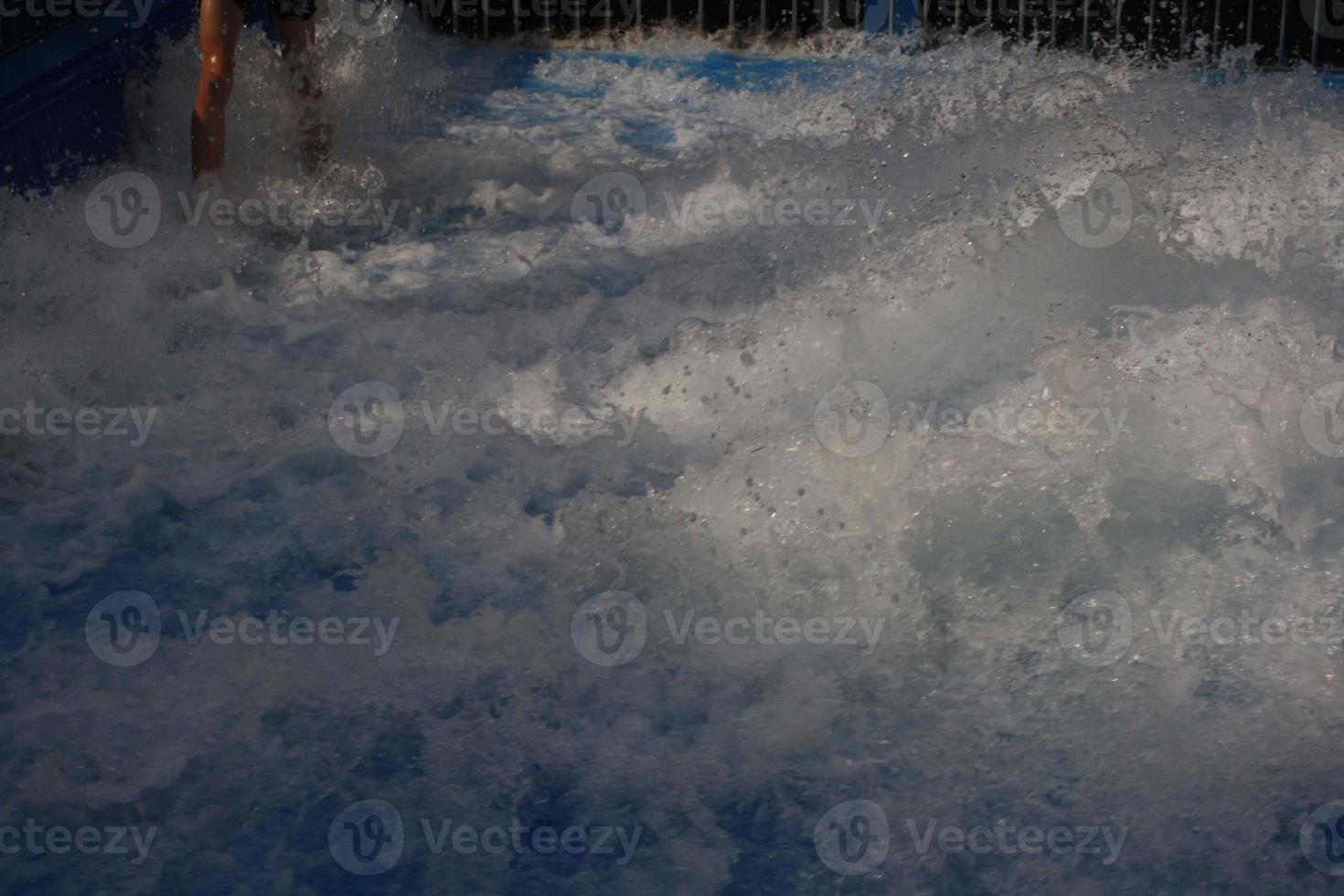 Big waves at the Aquaticum in Budapest photo