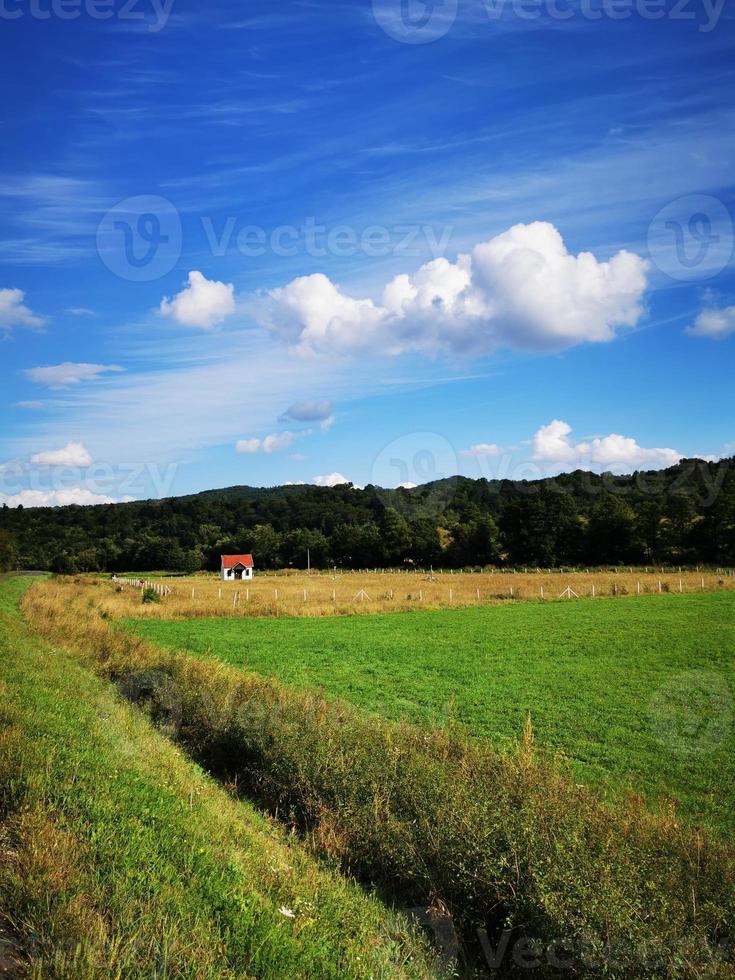 Small cottage in the aggtelek national park area photo