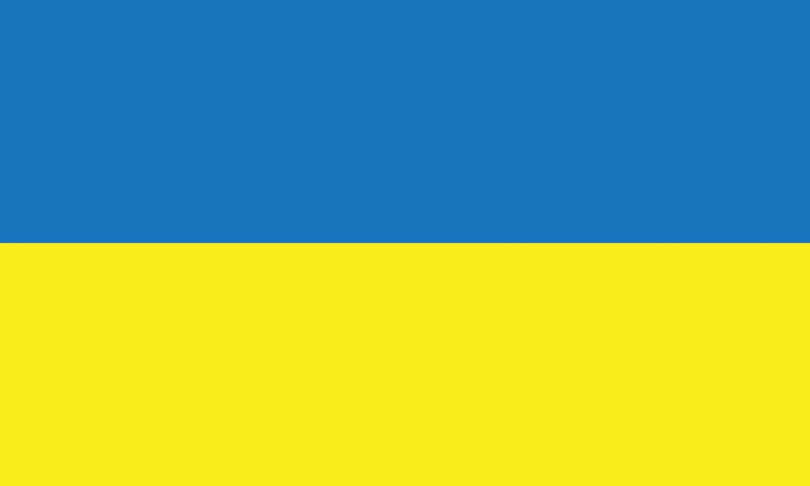 eps10 blue and yellow vector Ukraine flag icon. Ukrainian national flag symbol in a simple flat trendy modern style for your website design, logo, pictogram, UI, and mobile application