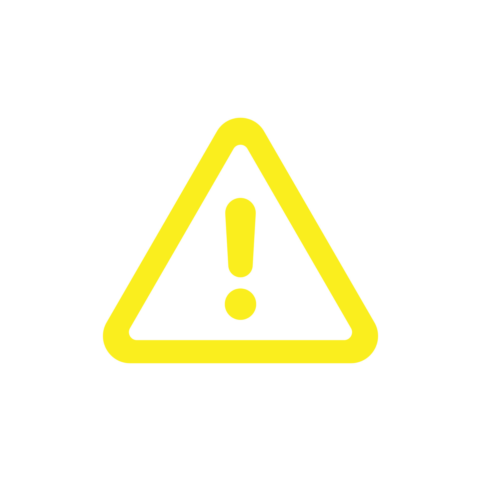 eps10 yellow vector danger notice or risk icon isolated on white
