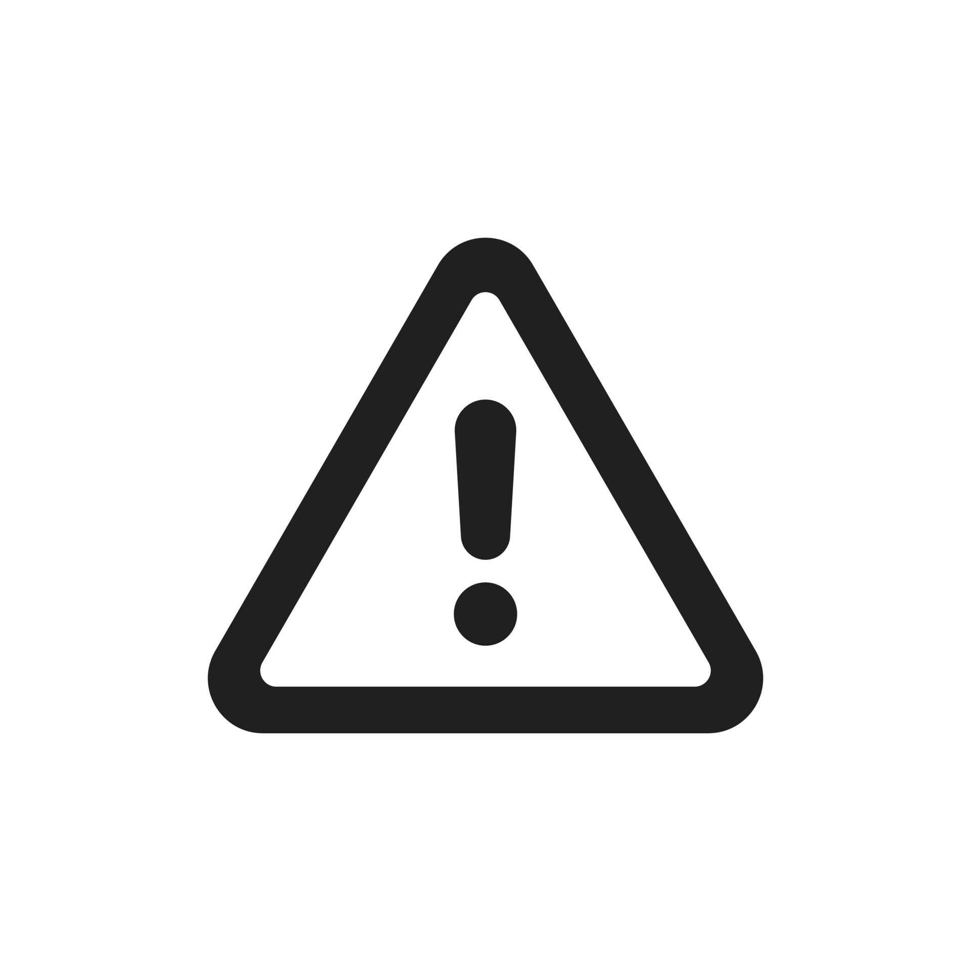 eps10 black vector danger notice or risk icon isolated on white