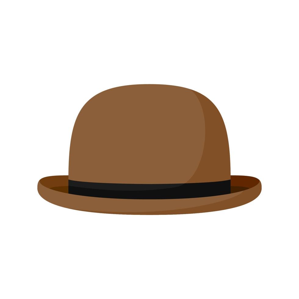 sombrero aislado sobre fondo blanco vector