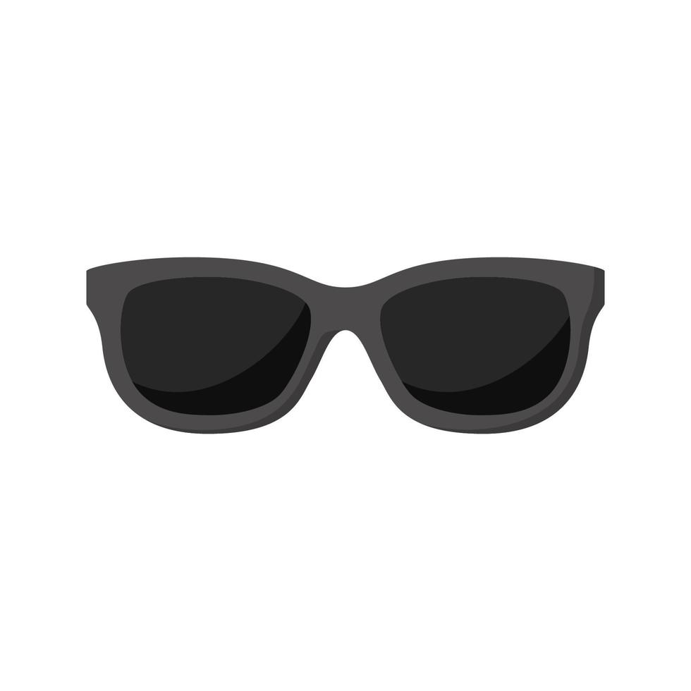 Glasses isolated on white background vector