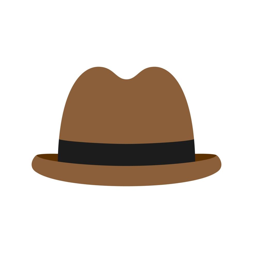 Hat isolated on white background vector