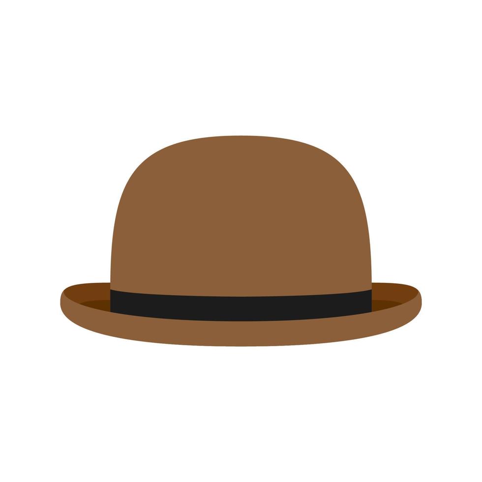 Hat isolated on white background vector