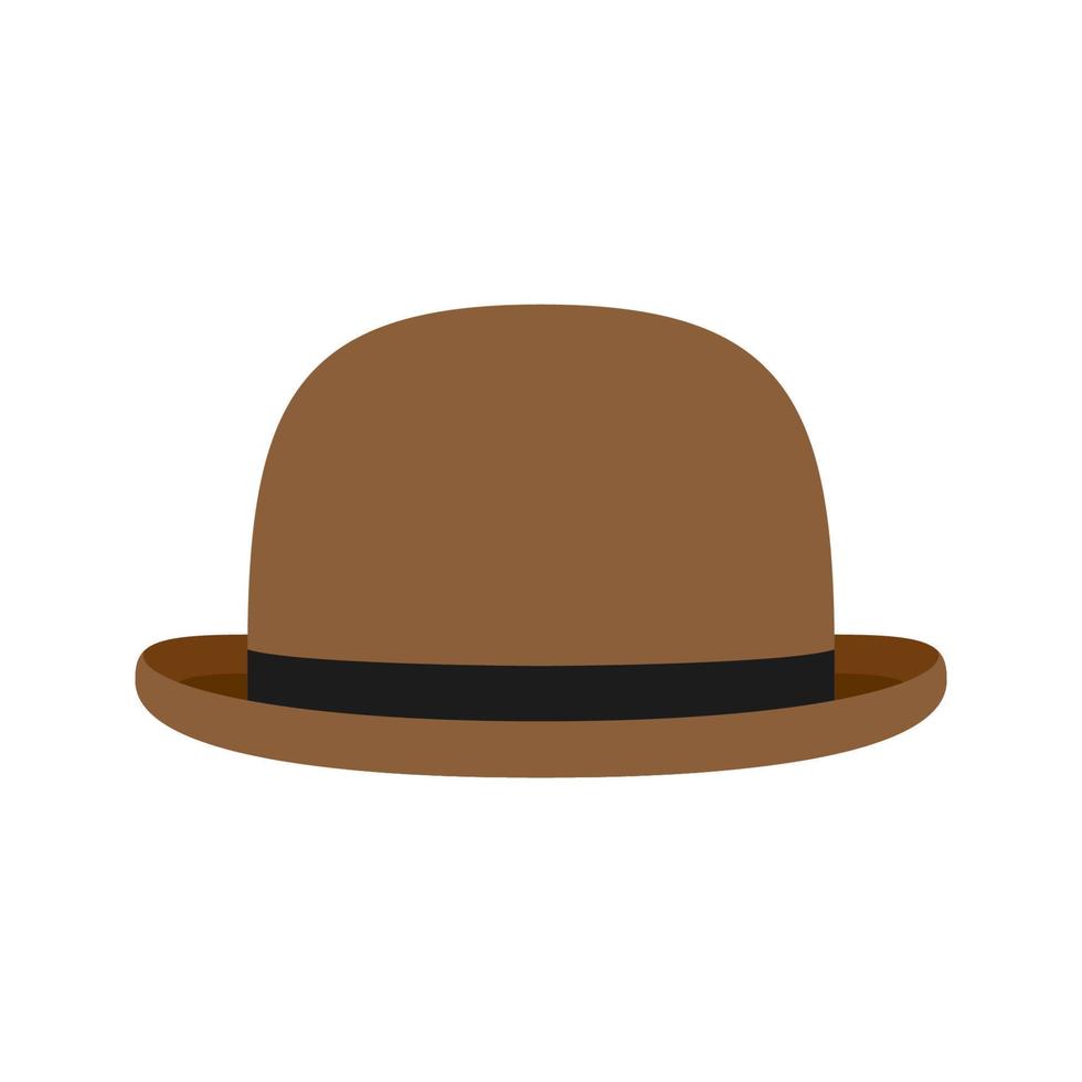 sombrero aislado sobre fondo blanco vector