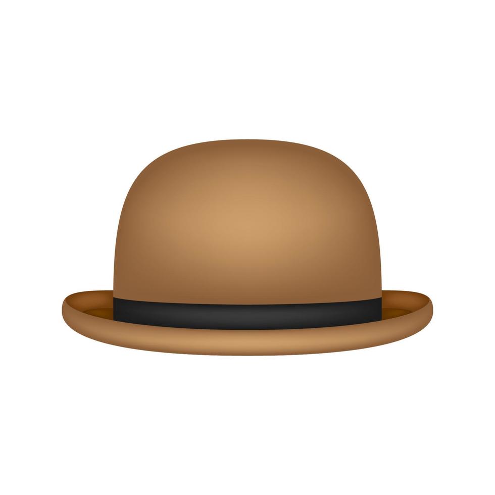 Hat isolated on white background vector