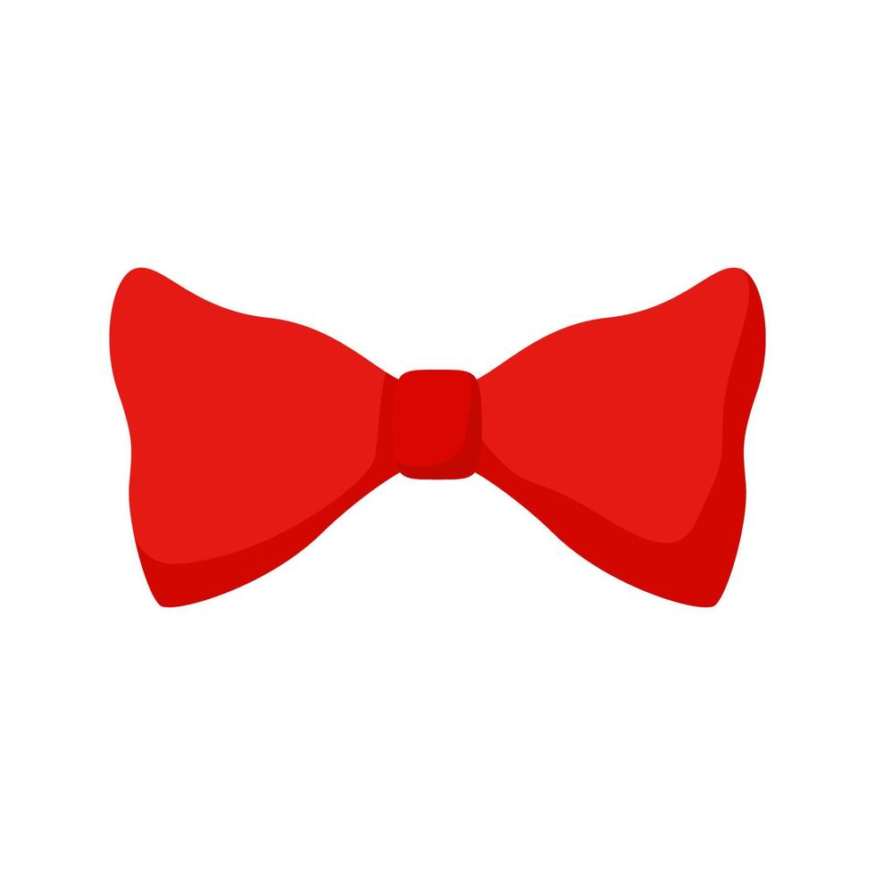 Bow Tie isolated on white background vector