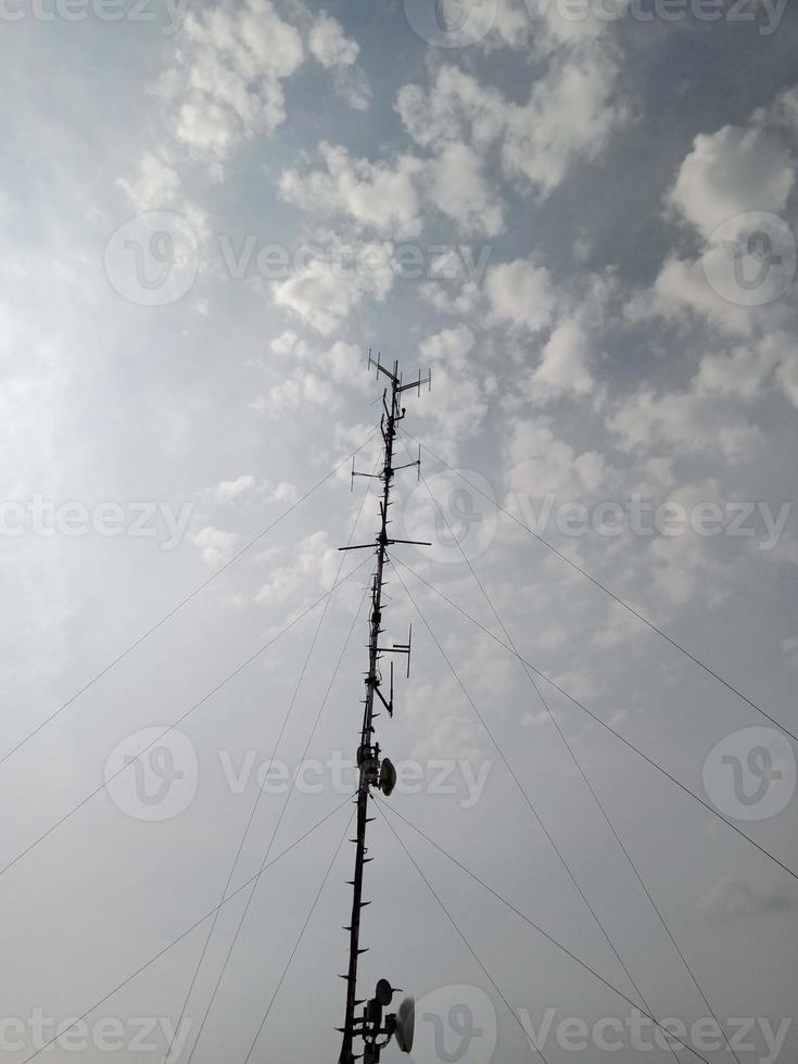 Electric pole at Eagle Mountain Lookout photo