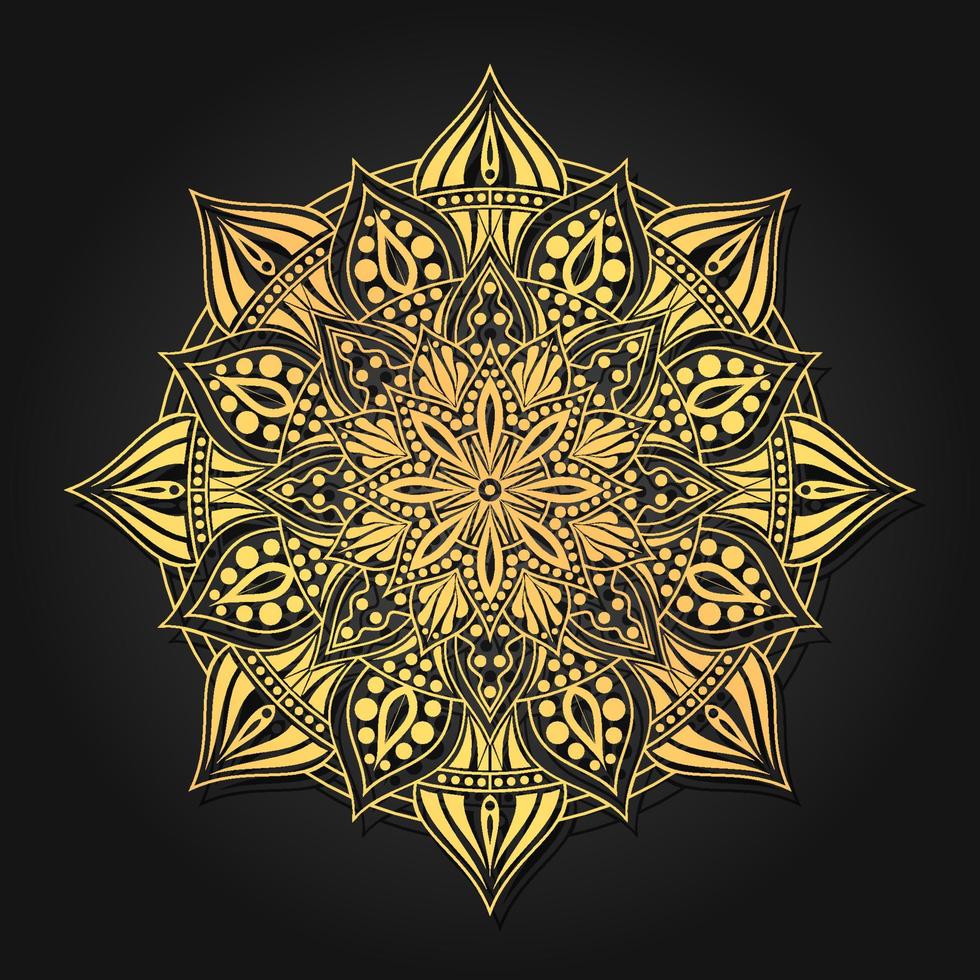 luxury ornament mandala pattern design vector