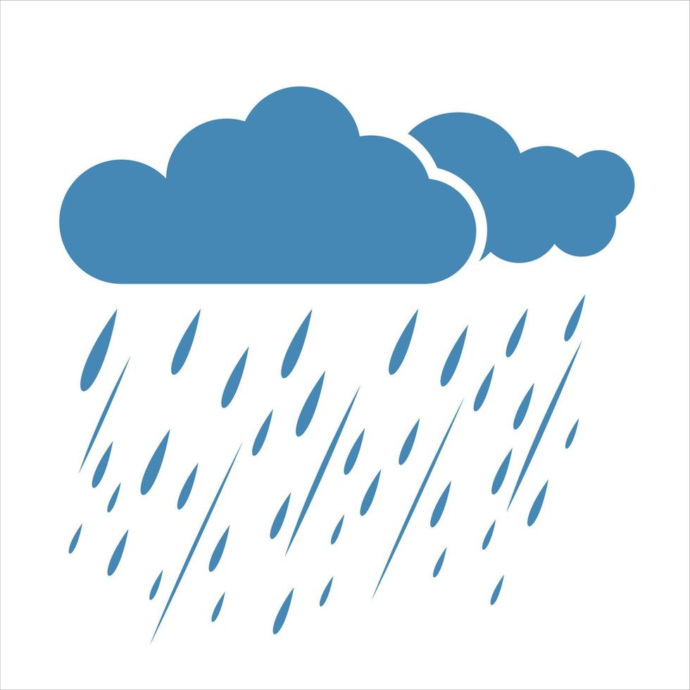 rain clouds, storm vector