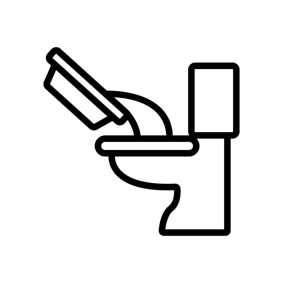 pet litter Icon vector. Isolated contour symbol illustration vector