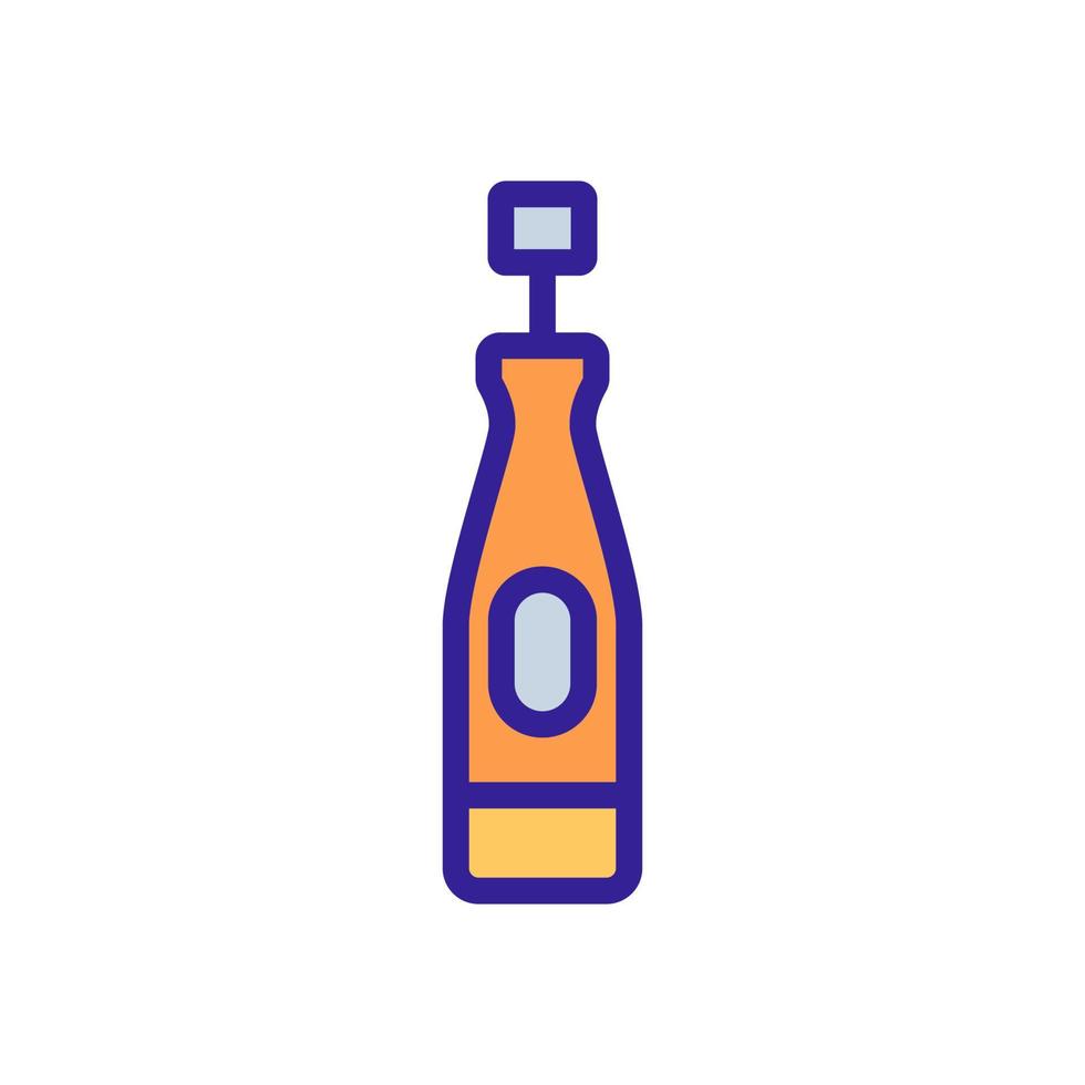 grooming grinder front view icon vector outline illustration