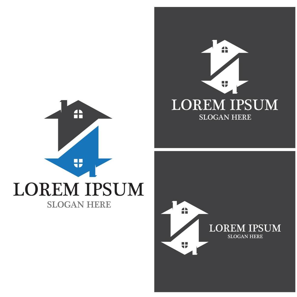 Property and Construction Logo design vector
