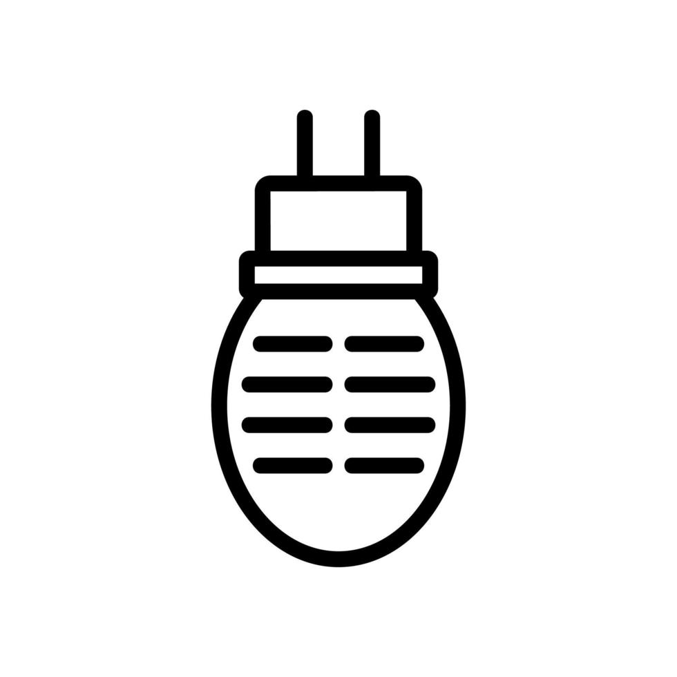 Insect control icon vector. Isolated contour symbol illustration vector