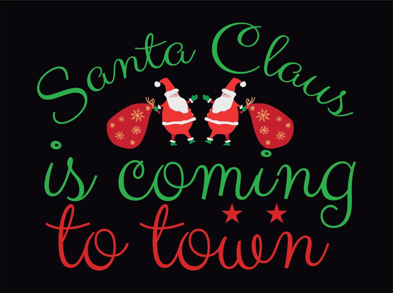 Christmas t-shirt design file vector