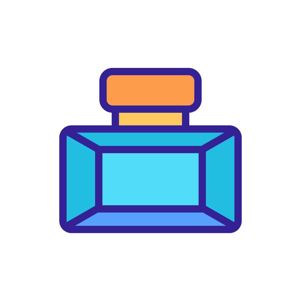 women perfume icon vector. Isolated contour symbol illustration vector