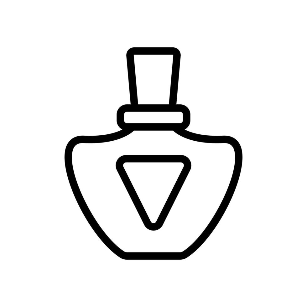 modern perfume icon vector. Isolated contour symbol illustration vector