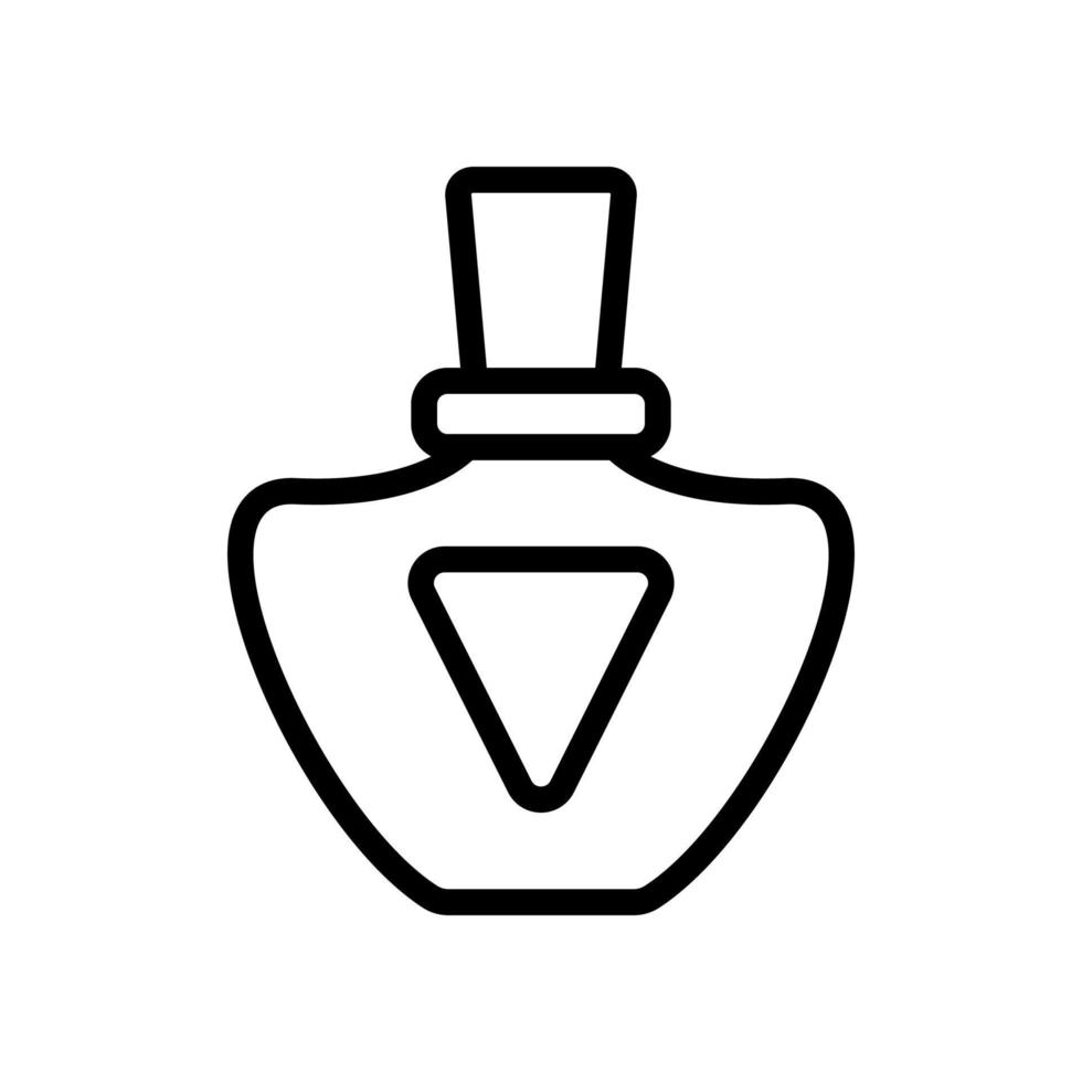 vector de icono de perfume moderno. ilustración de símbolo de contorno aislado