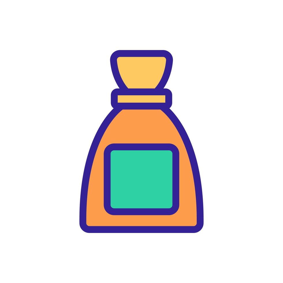 women perfume icon vector. Isolated contour symbol illustration vector