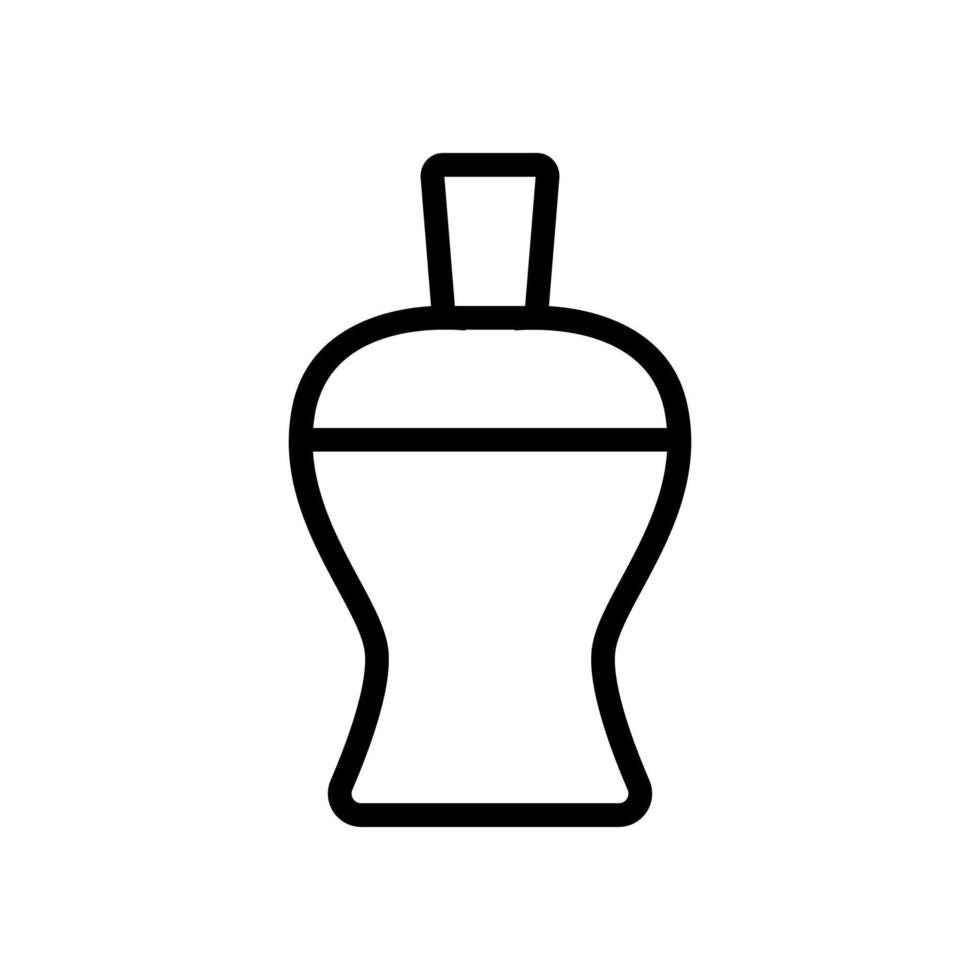 modern perfume icon vector. Isolated contour symbol illustration vector