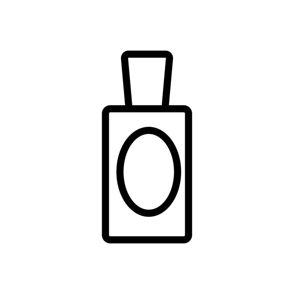 vector de icono de perfume de mujer. ilustración de símbolo de contorno aislado