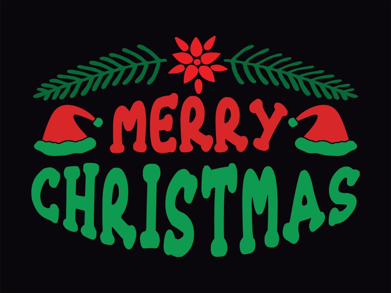 Christmas t-shirt design vector file