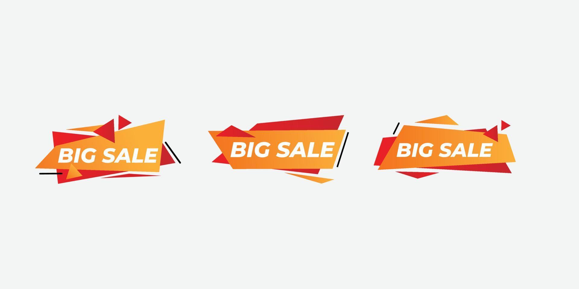 Sale banner template vector