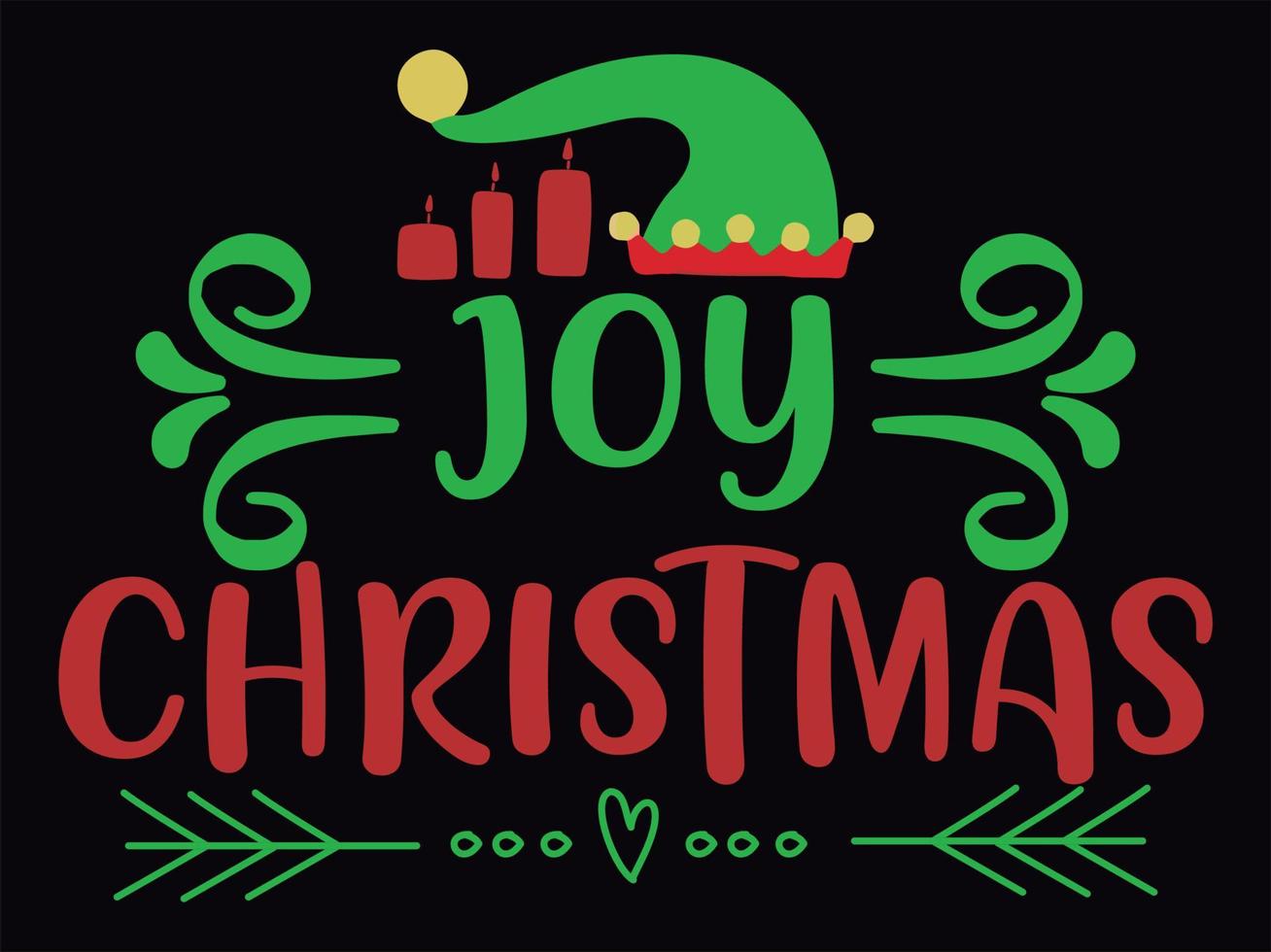 Christmas t-shirt design vector file