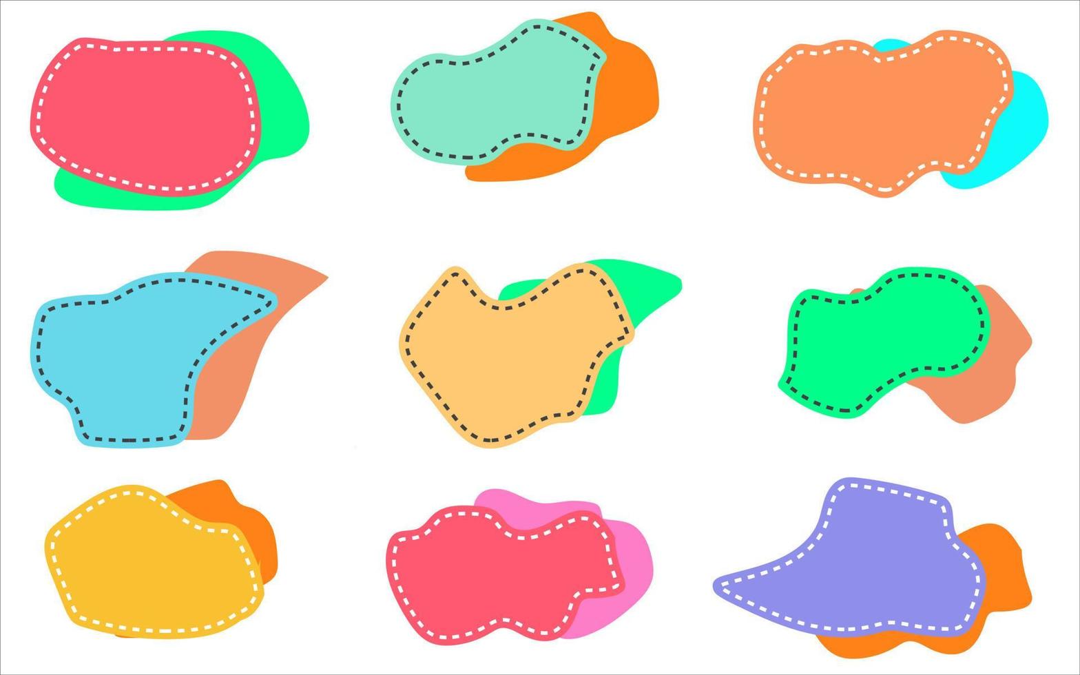 Abstrack shape illustration vector