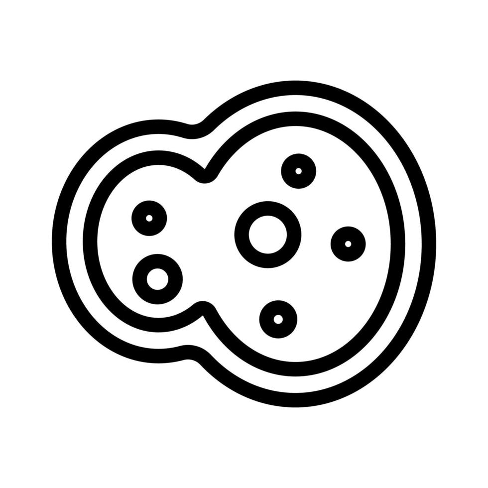 Bacterium icon vector. Isolated contour symbol illustration 9763762 ...