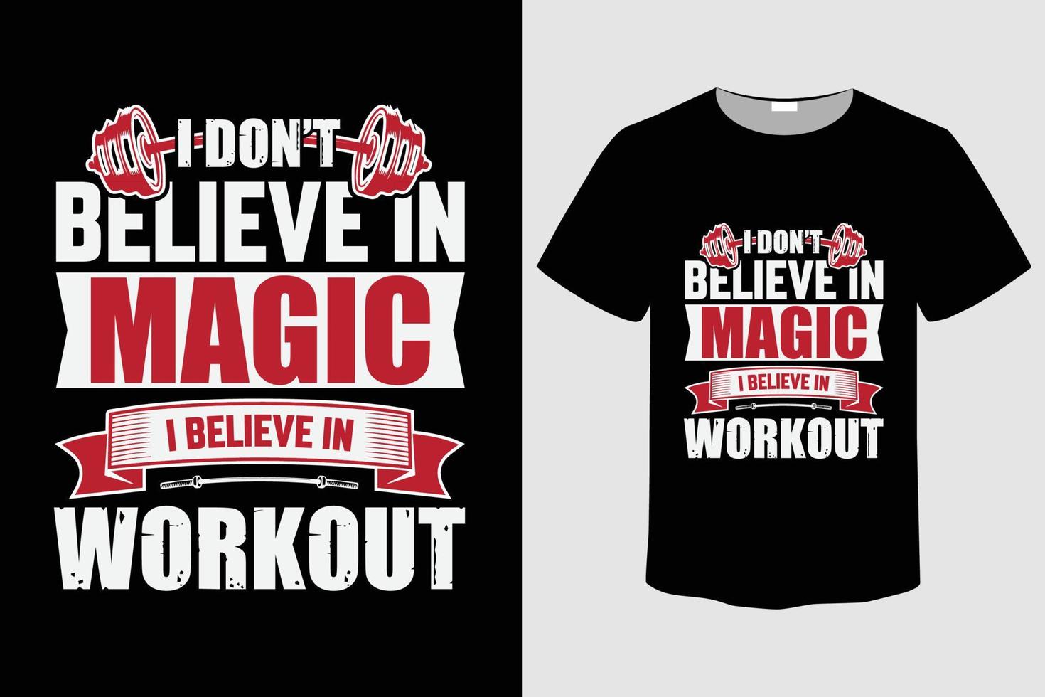 Gym t shirt slogan with bodybuilder logo and grunge background vector illustration