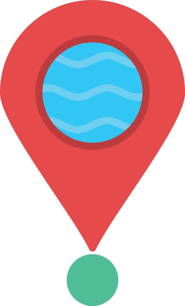 Location Flat Icon vector