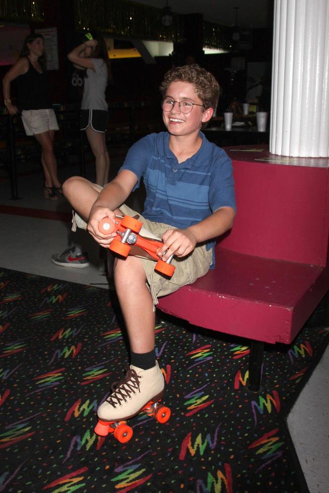vLOS ANGELES, SEP 3 - Sean Giambrone at the The Goldbergs Press Event at Moonlight Rollerway on September 3, 2014 in Glendale, CA photo