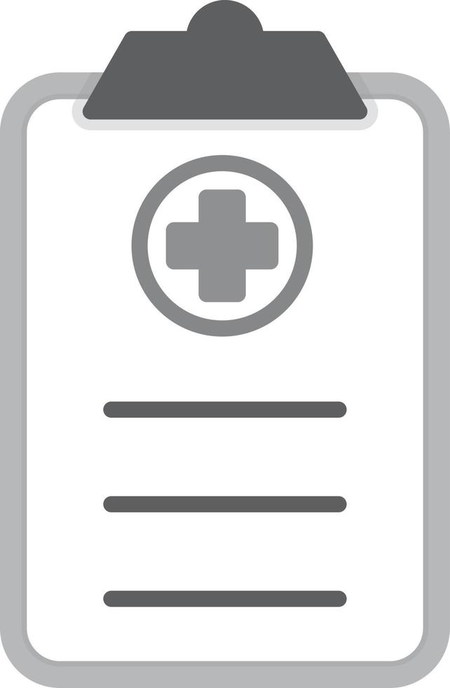 Check List Flat Greyscale vector