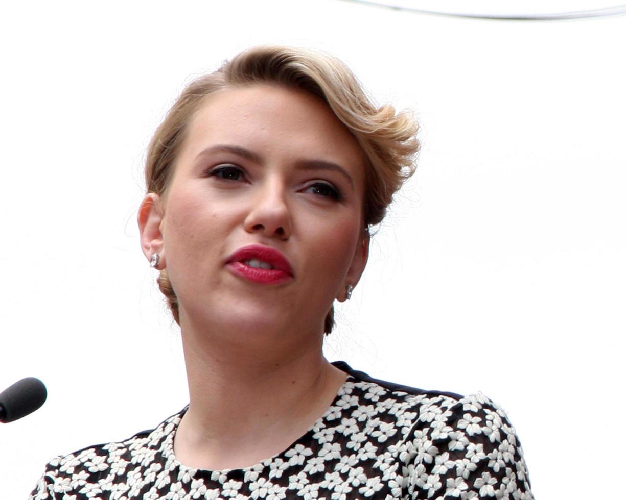 LOS ANGELES, MAY 2 - Scarlett Johansson at the Scarlett Johansson Star Walk of Fame Ceremony at Hollywood Boulevard on May 2, 2012 in Los Angeles, CA photo