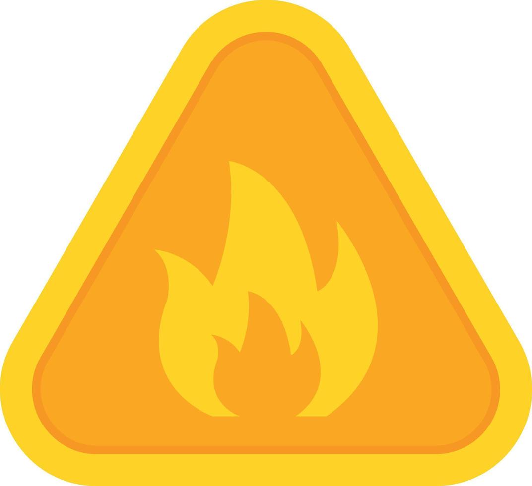 Fire Flat Icon vector