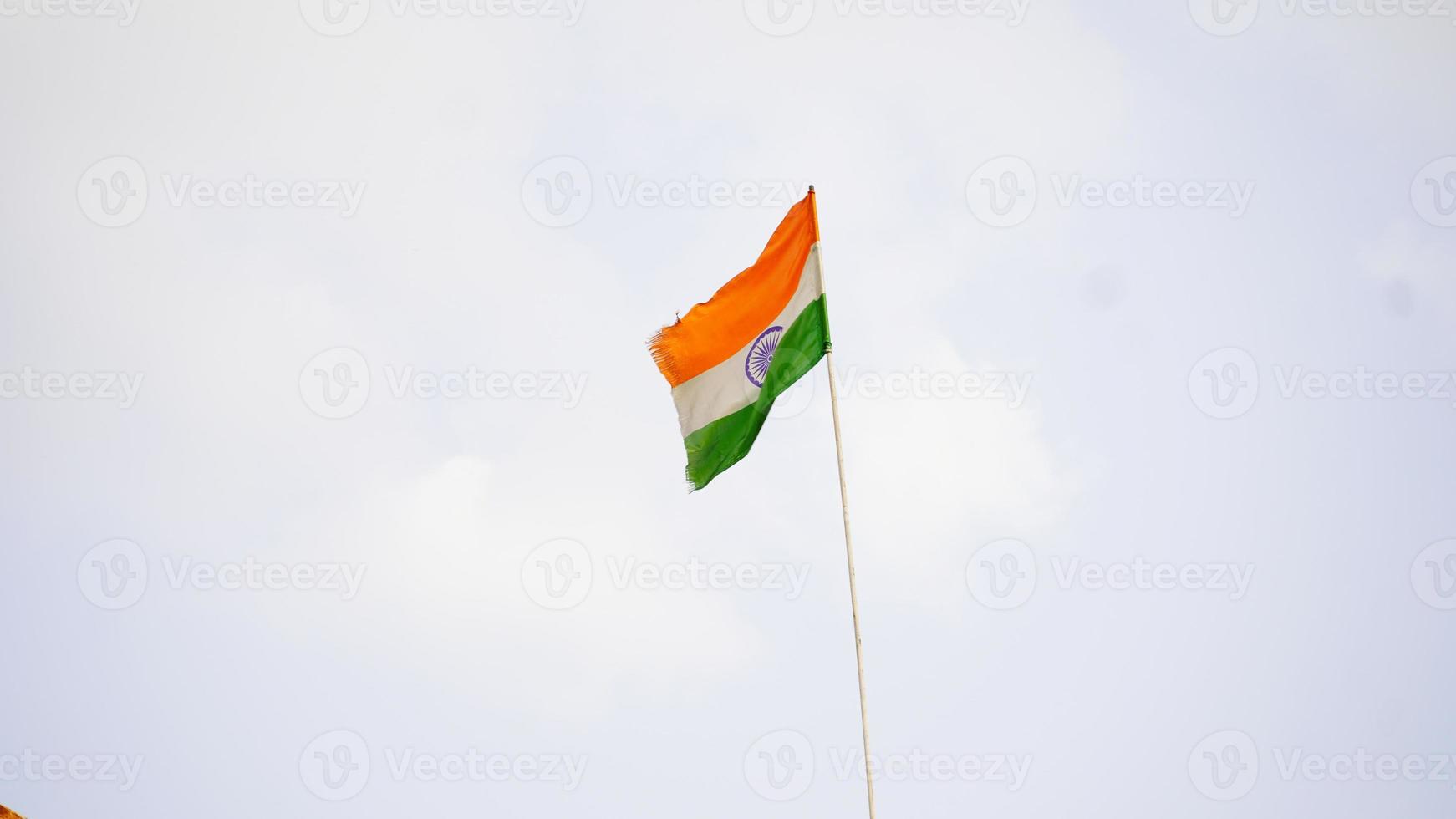 indian flag image in sky HD photo
