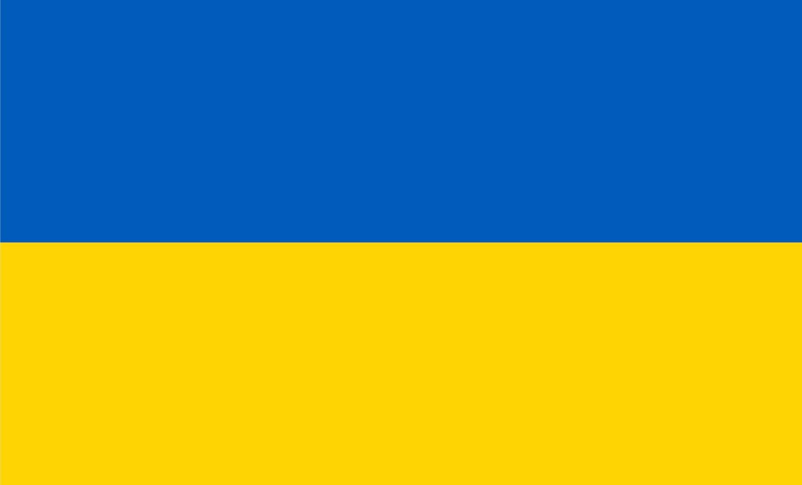 Ukraine flag, national flag of Ukraine high quality vector