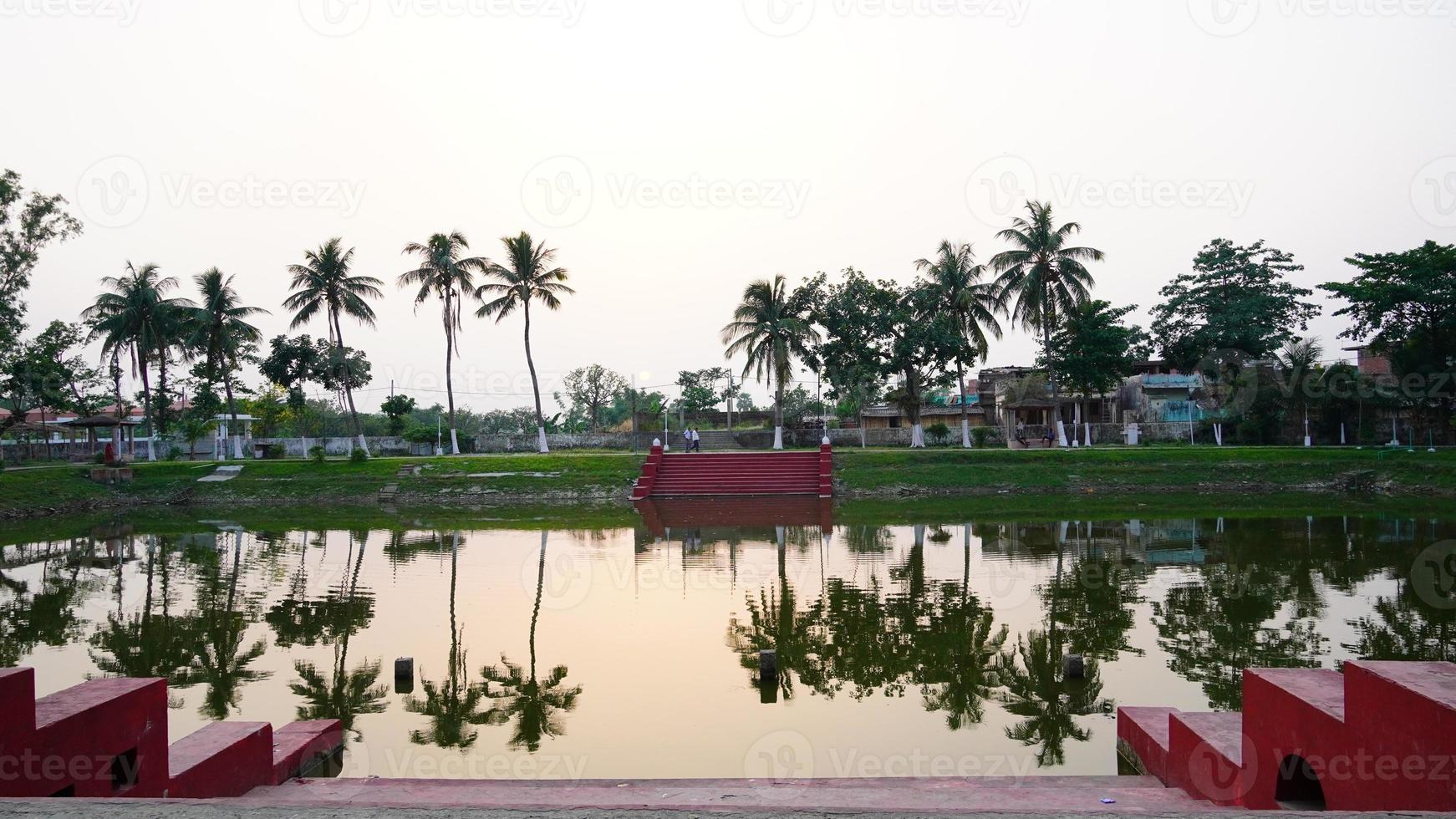 view of river and reflection shoot photo