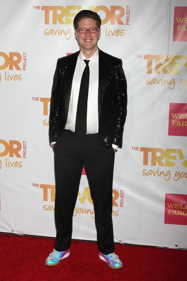 Los Ángeles, 7 de diciembre - Sandy Gould en el Trevorlive La en el Hollywood Palladium el 7 de diciembre de 2014 en Los Ángeles, CA. foto