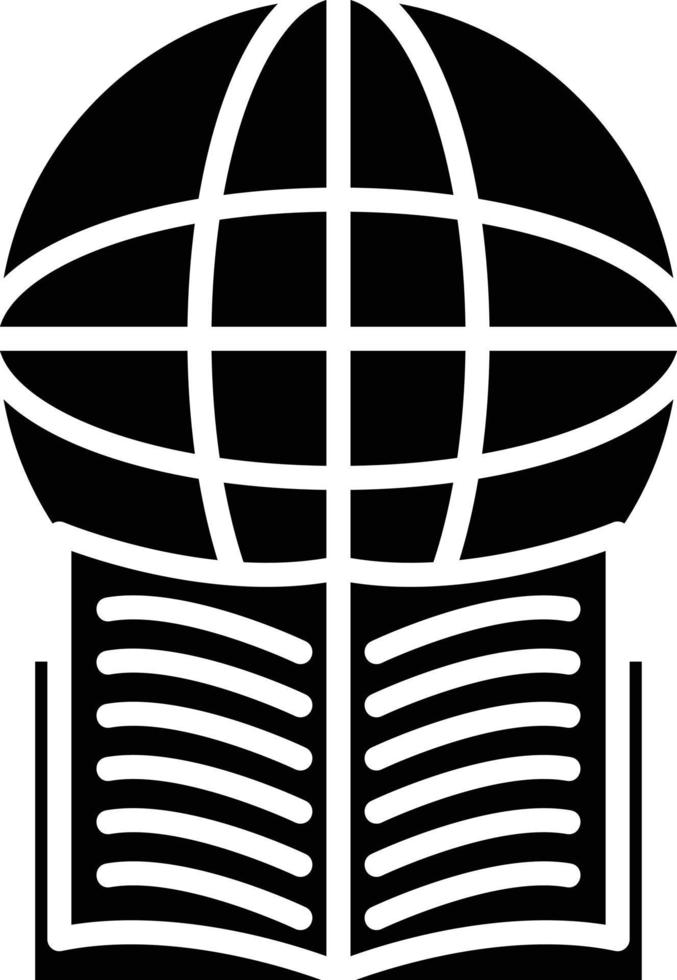 Education Glyph Icon vector