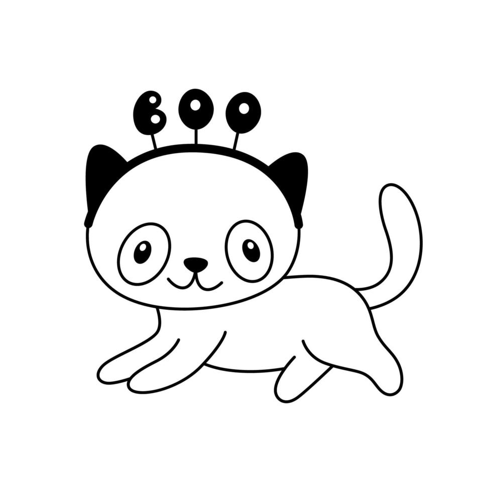 garabato lindo gato de halloween se encuentra con diadema y palabra boo dibujos animados gatito espeluznante clipart para boceto de esquema de diseño infantil 9768764 Vector en Vecteezy garabato lindo gato de halloween se encuentra con diadema y palabra boo dibujos animados gatito espeluznante clipart para boceto de esquema de diseño infantil 9768764 Vector en Vecteezy