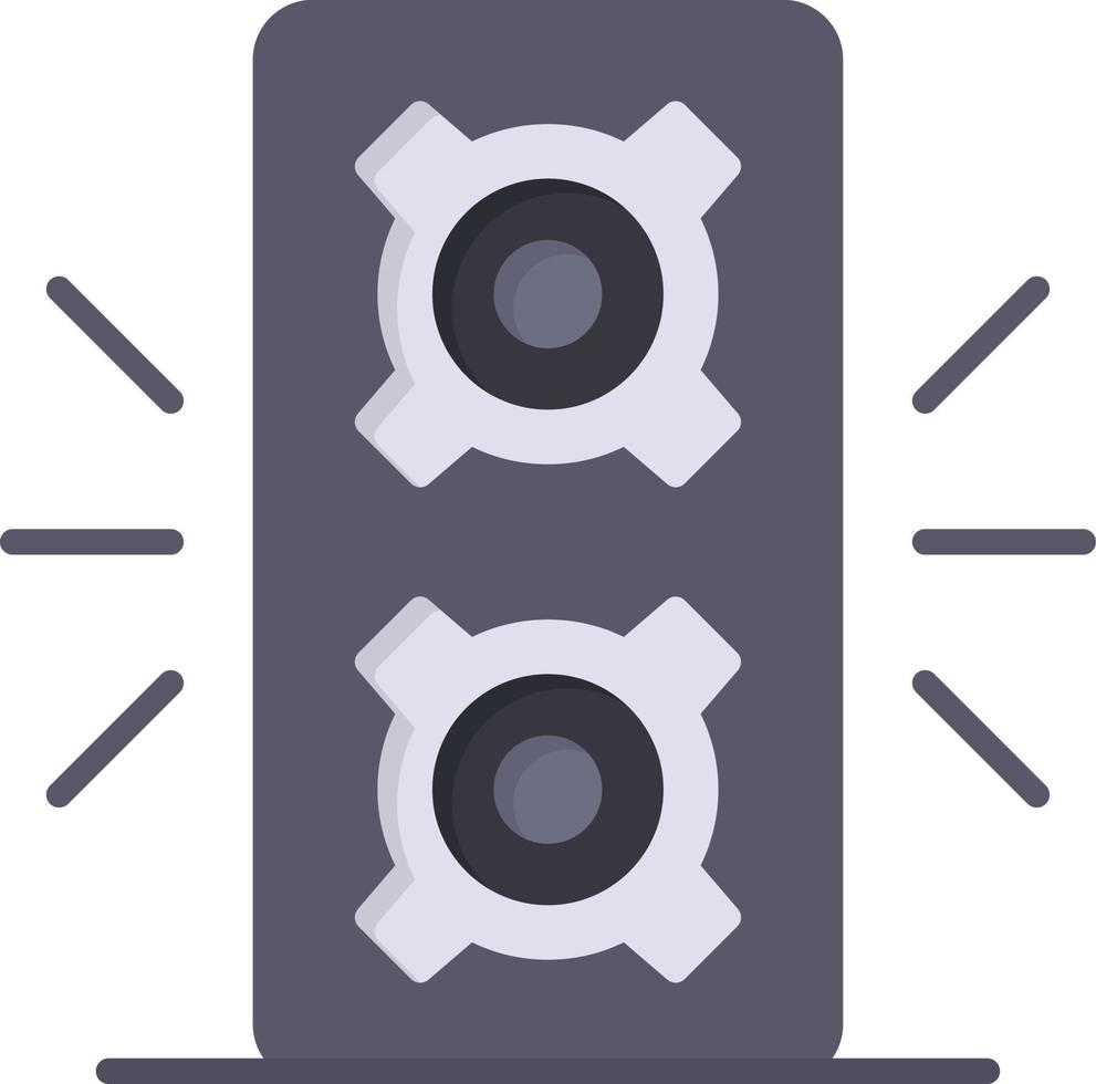 Speaker Flat Icon vector