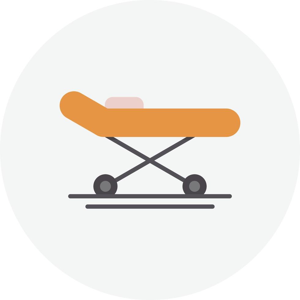 Stretcher Flat Circle vector